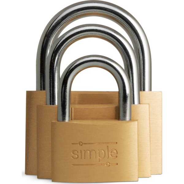 Hänglås SIMPLE 40 mm