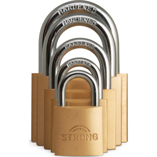 Hänglås STRONG 40 mm – Lång bygel
