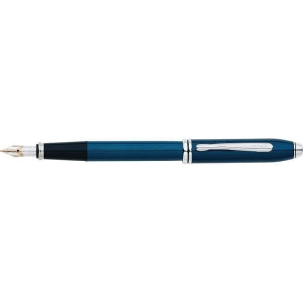 Cross Townsend fyldepen, Quartz Blue Lacquer