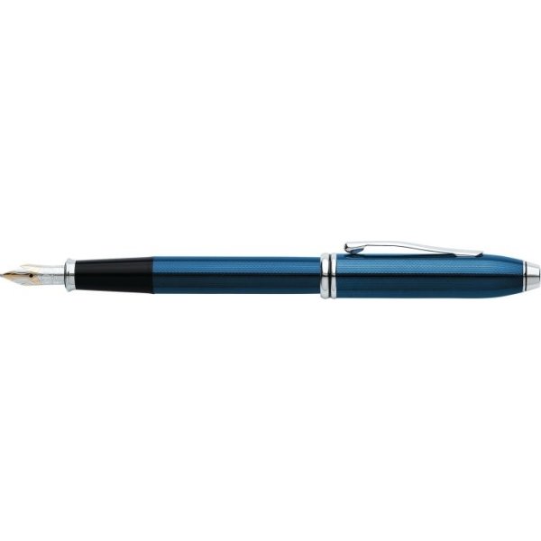 Cross Townsend fyldepen, Quartz Blue Lacquer
