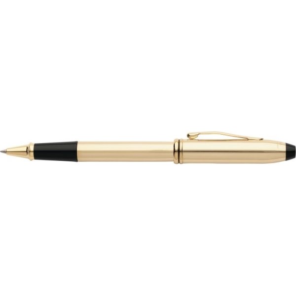 Cross Townsend Rollerball, 10 kt Rolled Gold