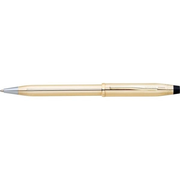 Cross Century II kuglepen, 10kt Rolled Gold