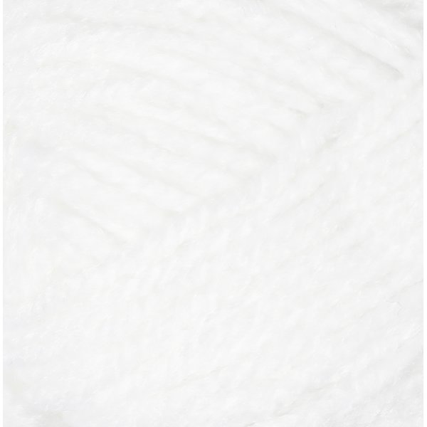 Akrylgarn Fantasia 50g vit