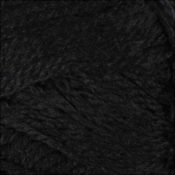Akrylgarn Fantasia 50g svart