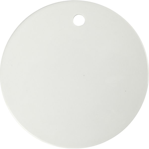 Keramikplatte, 15 cm, hvid