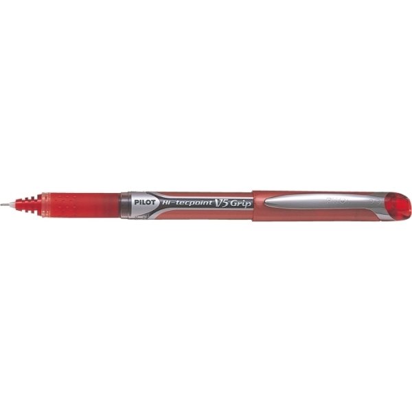 Pilot Hi-tecpoint V5 Grip rollerball, rød