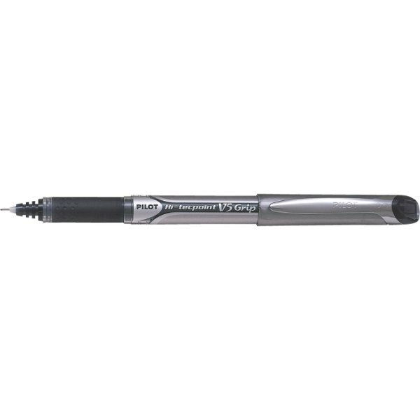Pilot Hi-tecpoint V5 Grip rollerball, sort