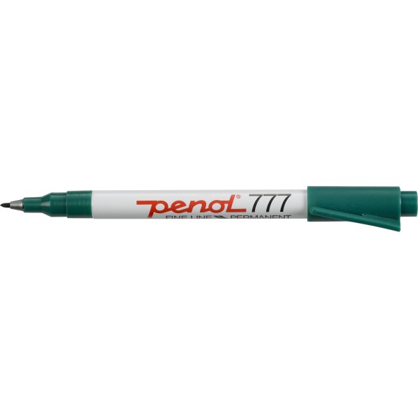 Penol 777 märkpenna, grön