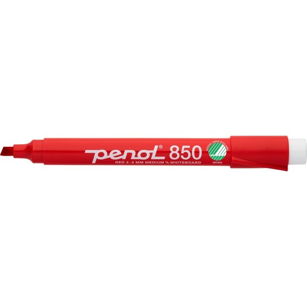 Penol 850 whiteboardpenna, röd