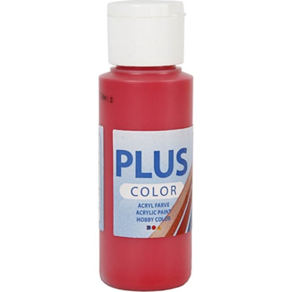 Hobbyfärg Plus 60ml bärröd