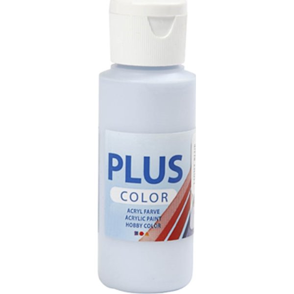 Hobbyfärg Plus Color Plus 60ml ljusblå