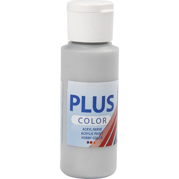 Hobbyfärg Plus Color 60ml silver