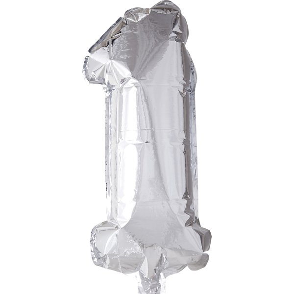 Folieballong Silver 1