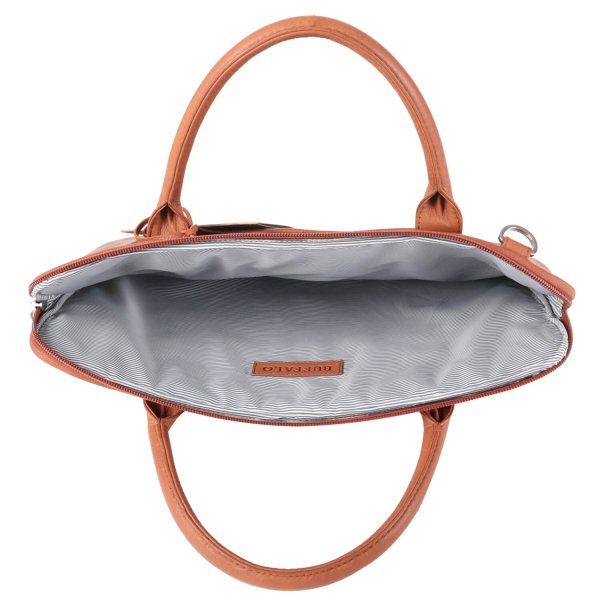 BUFFALO Slim 14" datorväska, brun