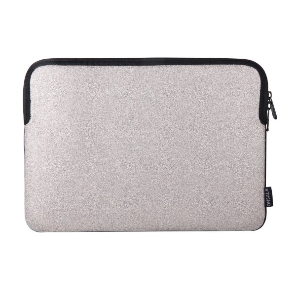 ONSALA 13/14" Glitterfodral, silver