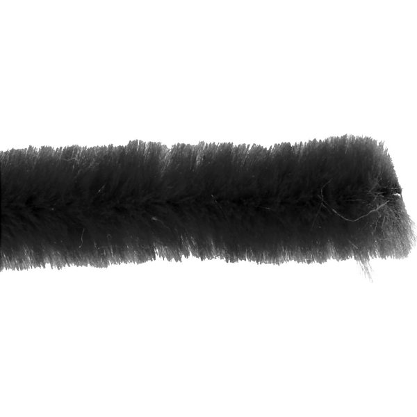 Piprensare Chenille 6 mm 50 st Svart