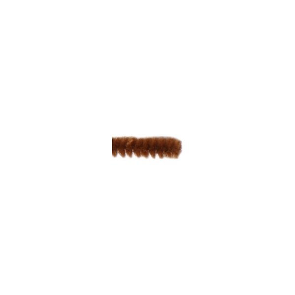 Piprensare Chenille 6 mm 50 st Brun