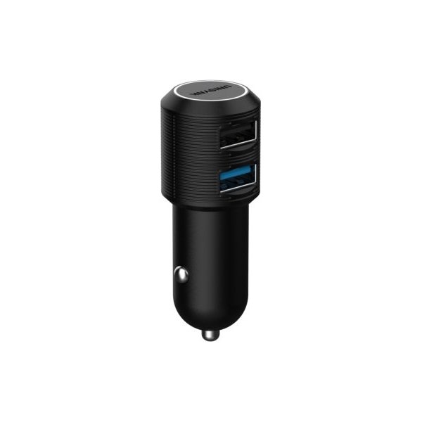 Billaddare UNISYNK 2x USB QC3+2,4A