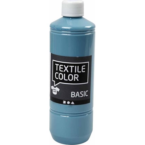 Textilfärg | 500 ml | Duvblå