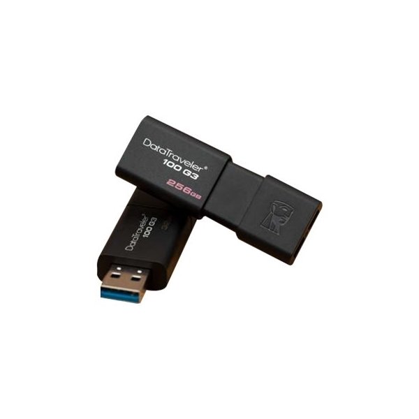 Kingston DataTraveler 100 G3 USB-nøgle, 256 GB