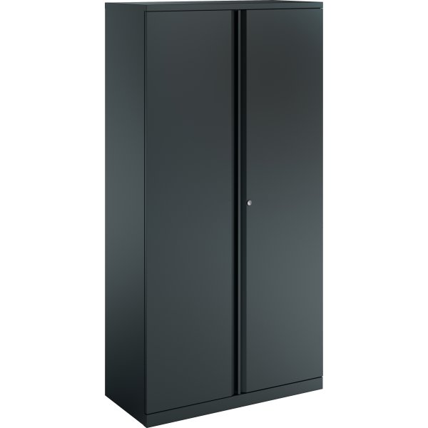 Arkivskåp Bisley LUX 4 hyllor Antracit
