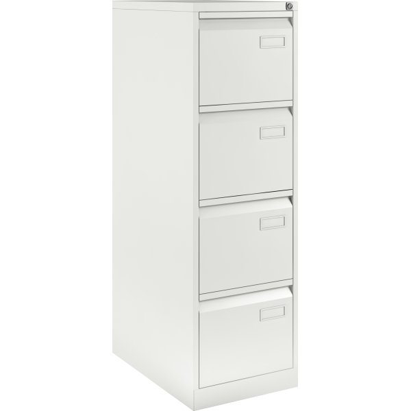 Mappskåp Bisley ECO 4 lådor A4 Vit