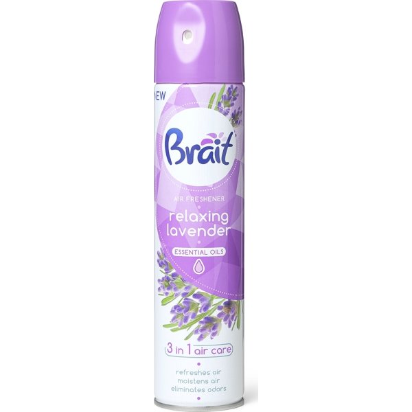 Brait Luftfrisker Spray, Lavendel, 300 ml