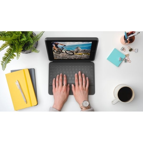 Fodral Logitech Rugged Folio Tangentbord Svart