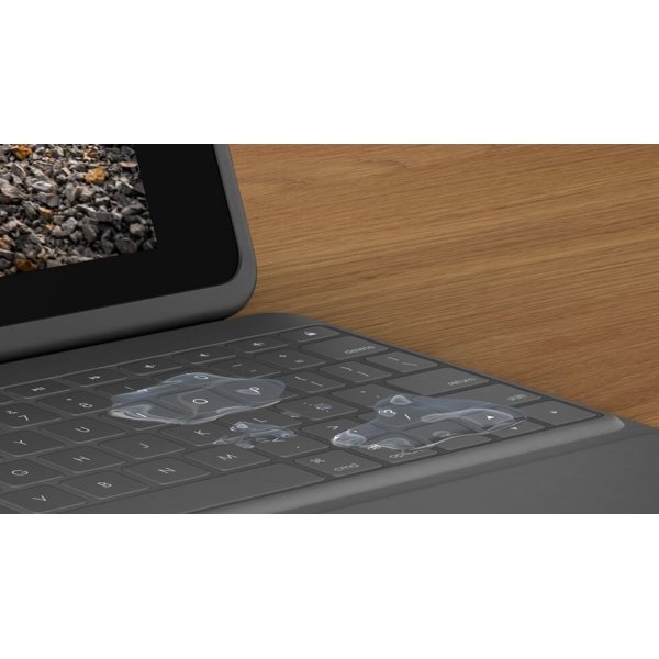 Fodral Logitech Rugged Folio Tangentbord Svart