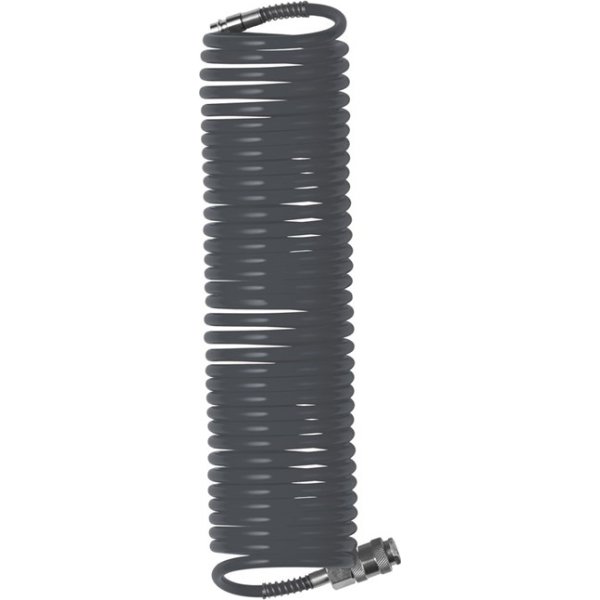 Probuilder Spiralformad tryckluftsslang 10 m, 1/4"