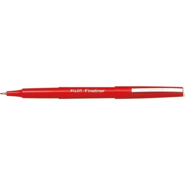 Pilot SW-PPF fineliner fiberpen, 0,4mm, rød