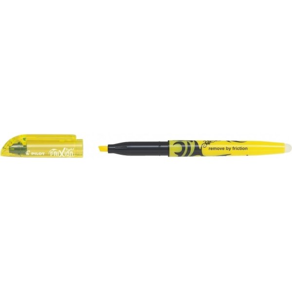 Pilot FriXion Light overstregningspen, gul