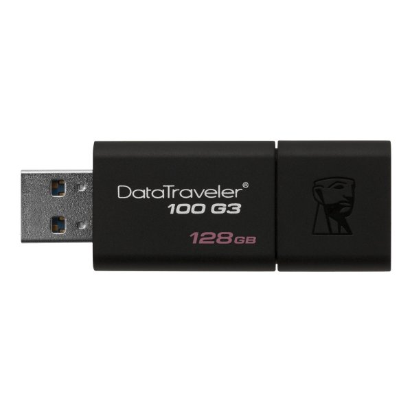 Kingston DataTraveler 100 G3 USB-nøgle, 128 GB