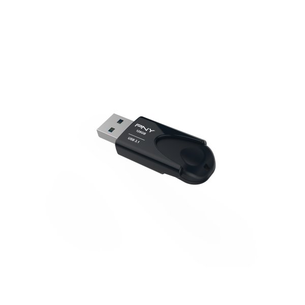 USB 3.1 PNY Attache 4 – 128 GB Svart