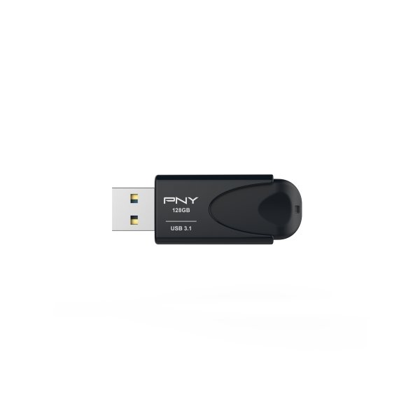 USB 3.1 PNY Attache 4 – 128 GB Svart