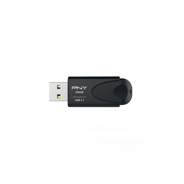 USB 3.1 PNY Attache 4 – 256 GB Svart