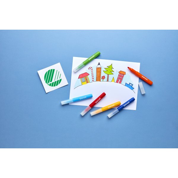 Tuschpennor Penol Jumbo 10 färger