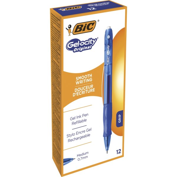 Kulspetspenna Bic Gelocity Blå