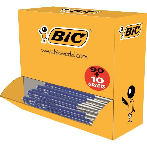 BiC M10 Original kulspetspenna | M, Blå, Valuepack