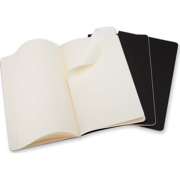 Anteckningsbok Moleskine Cahier L Svart