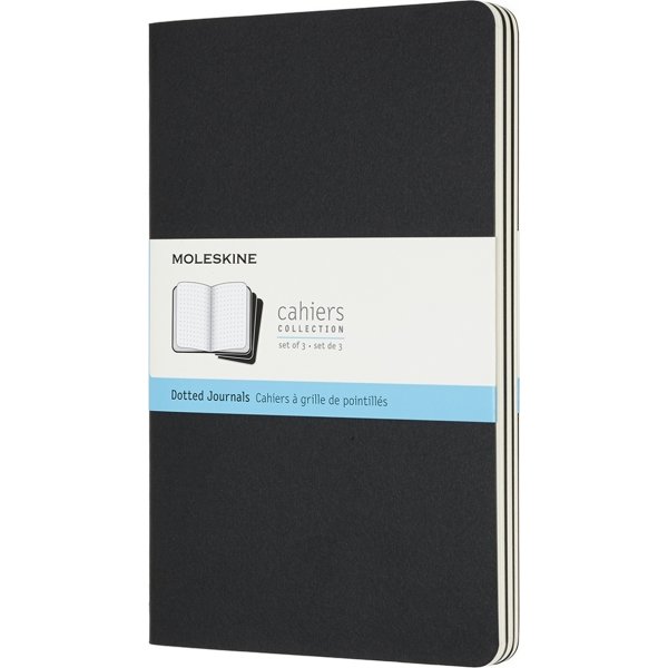 Anteckningsbok Moleskine Cahier L Svart