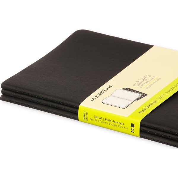 Anteckningsbok Moleskine Cahier L Svart