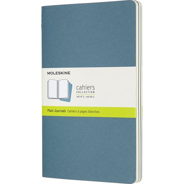 Anteckningsbok Moleskine Cahier L Blå