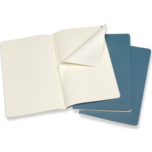 Anteckningsbok Moleskine Cahier L Blå