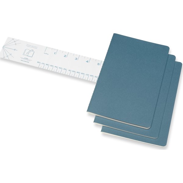 Anteckningsbok Moleskine Cahier L Blå