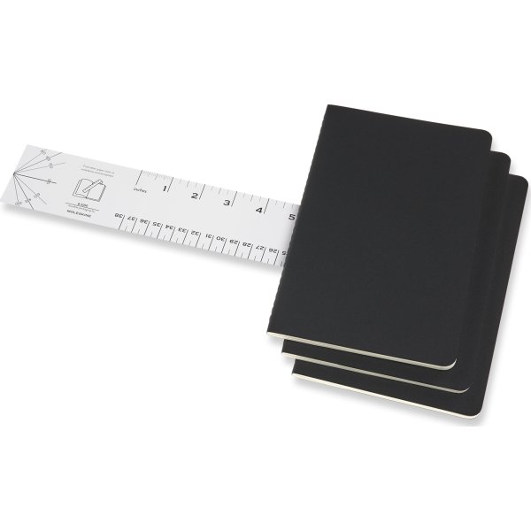 Anteckningsbok Moleskine Cahier L Svart