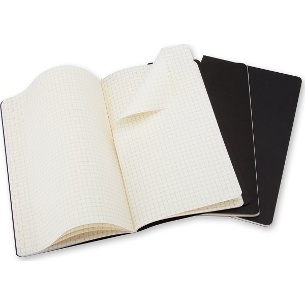 Anteckningsbok Moleskine Cahier L Svart
