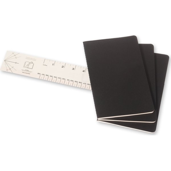 Anteckningsbok Moleskine Cahier L Svart
