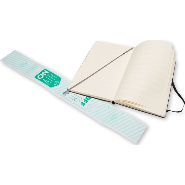 Anteckningsbok Moleskine Art Music L Svart