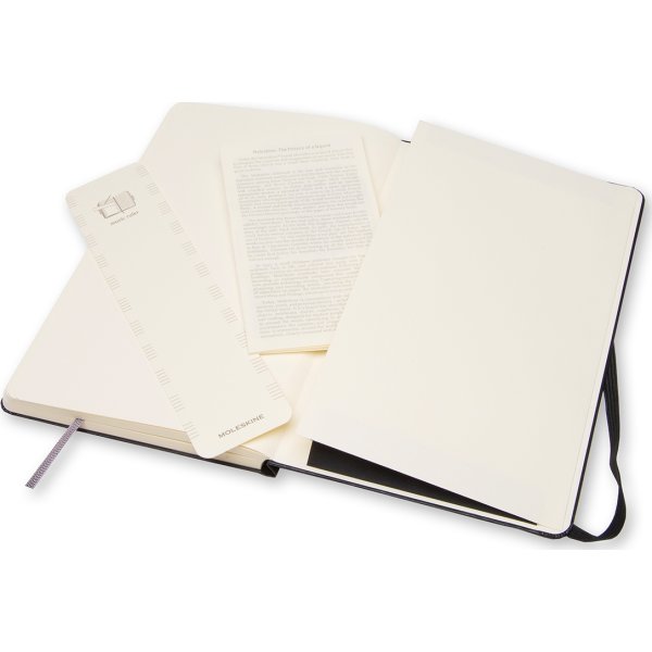 Anteckningsbok Moleskine Art Music L Svart